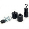 The Red Set de Poids pour seins / Ballstretcher 500g : 60g / 100g / 160g / 200g - 1 pièce